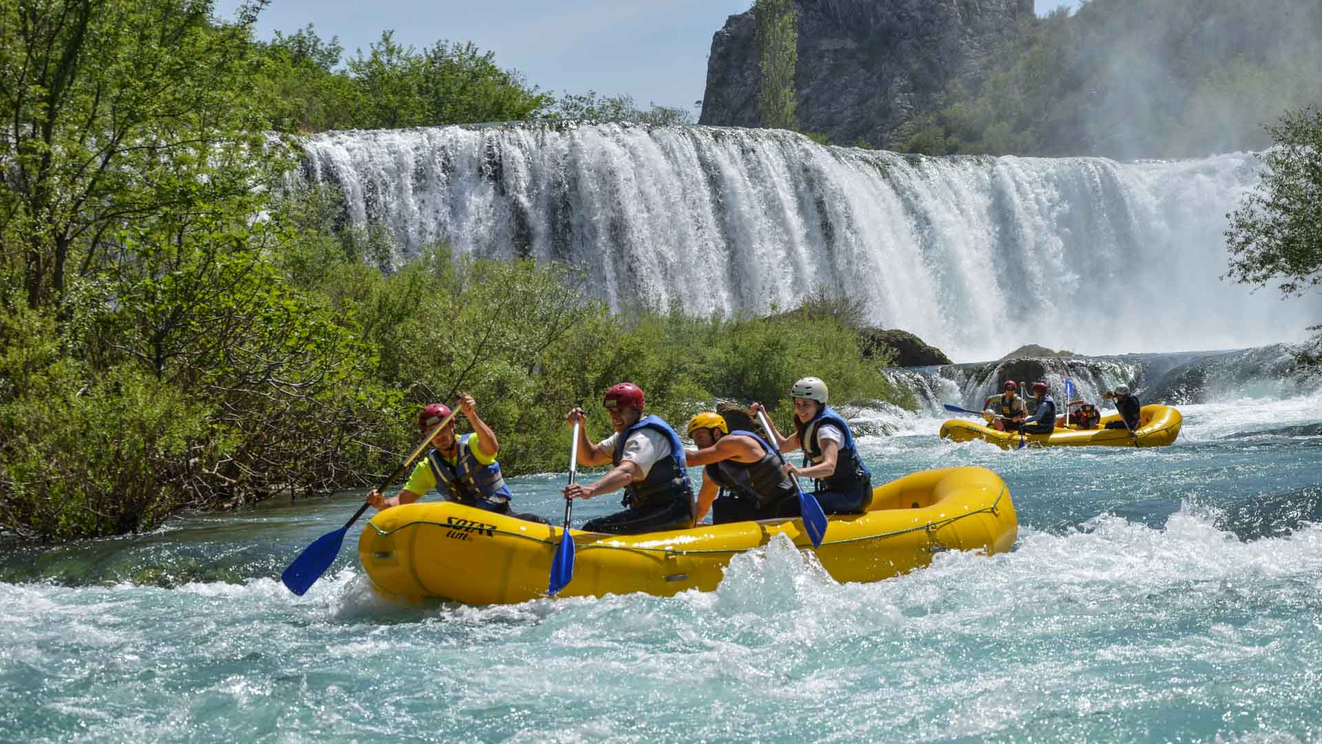 White Water Rafting In Croatia