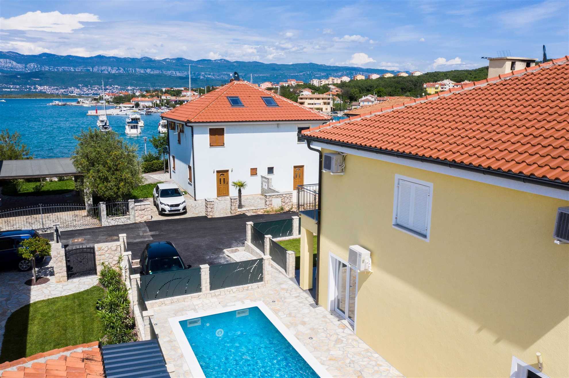 Villa Oasis am Meer mit Pool, Meerblick, Außenküche, SUP, Kajak und Fahrrädern