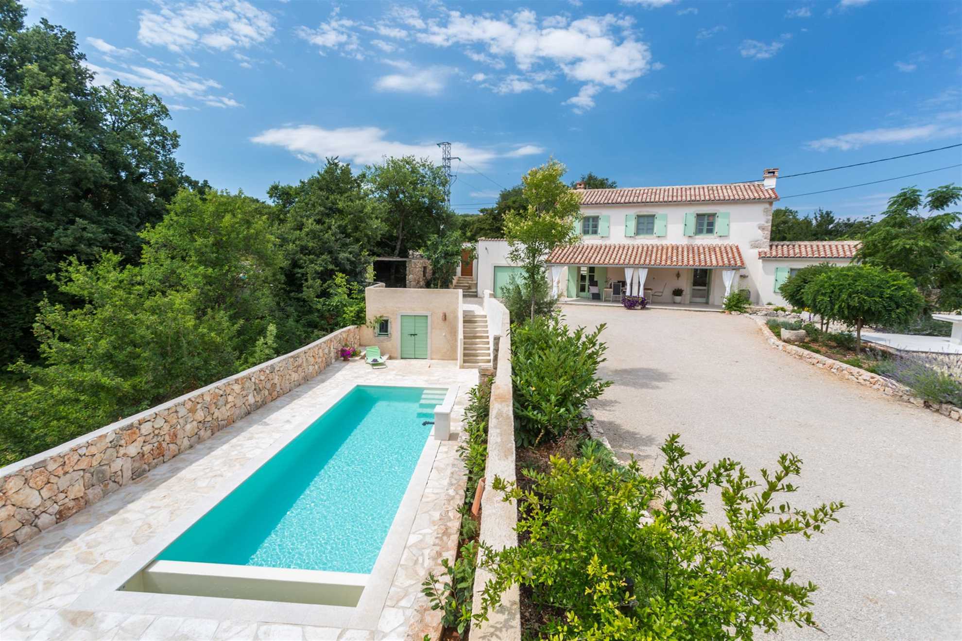 Stone Villa Levanda with private and heated pool