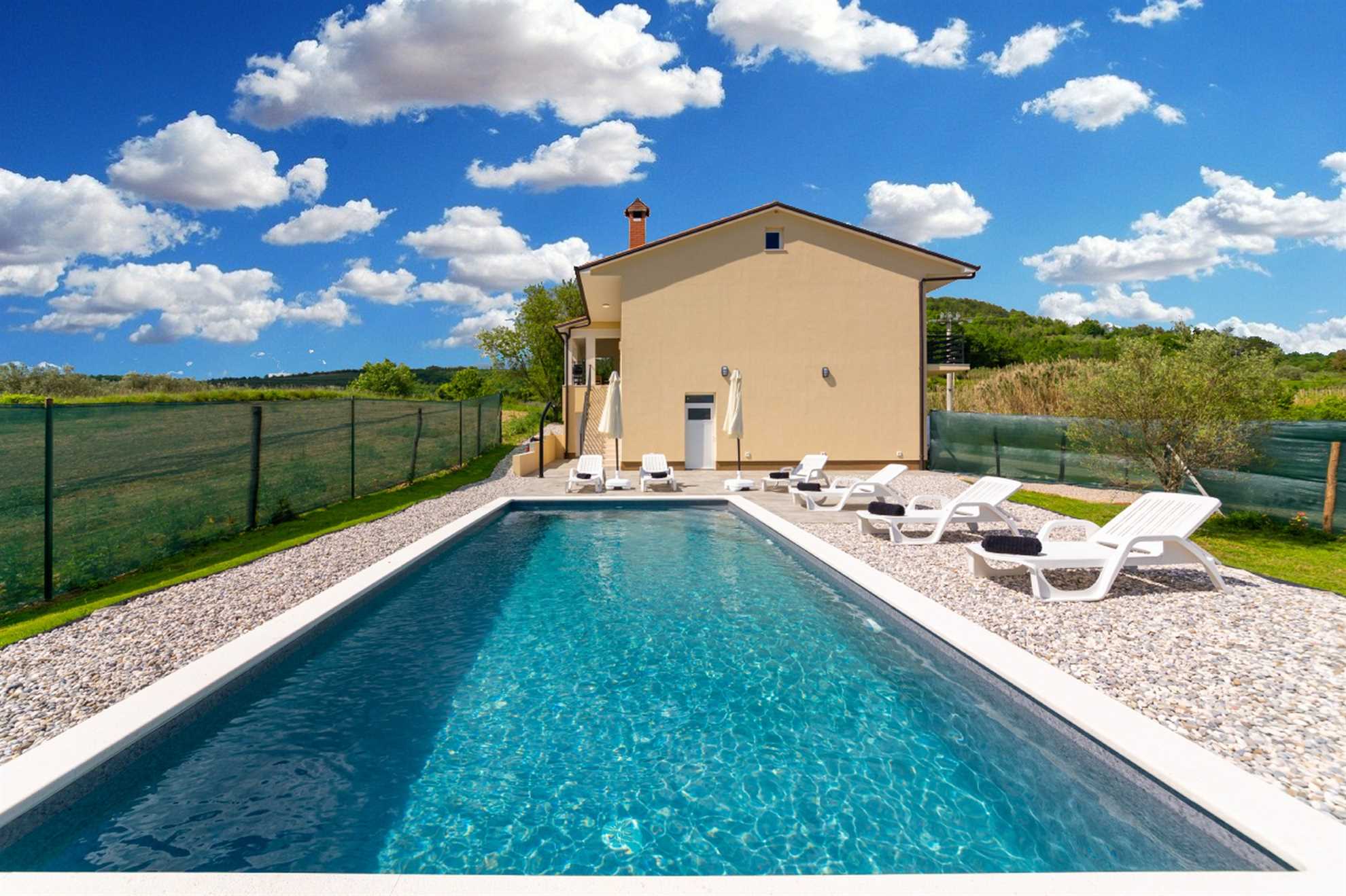 Villa Butoniga Nature with a private swimming pool