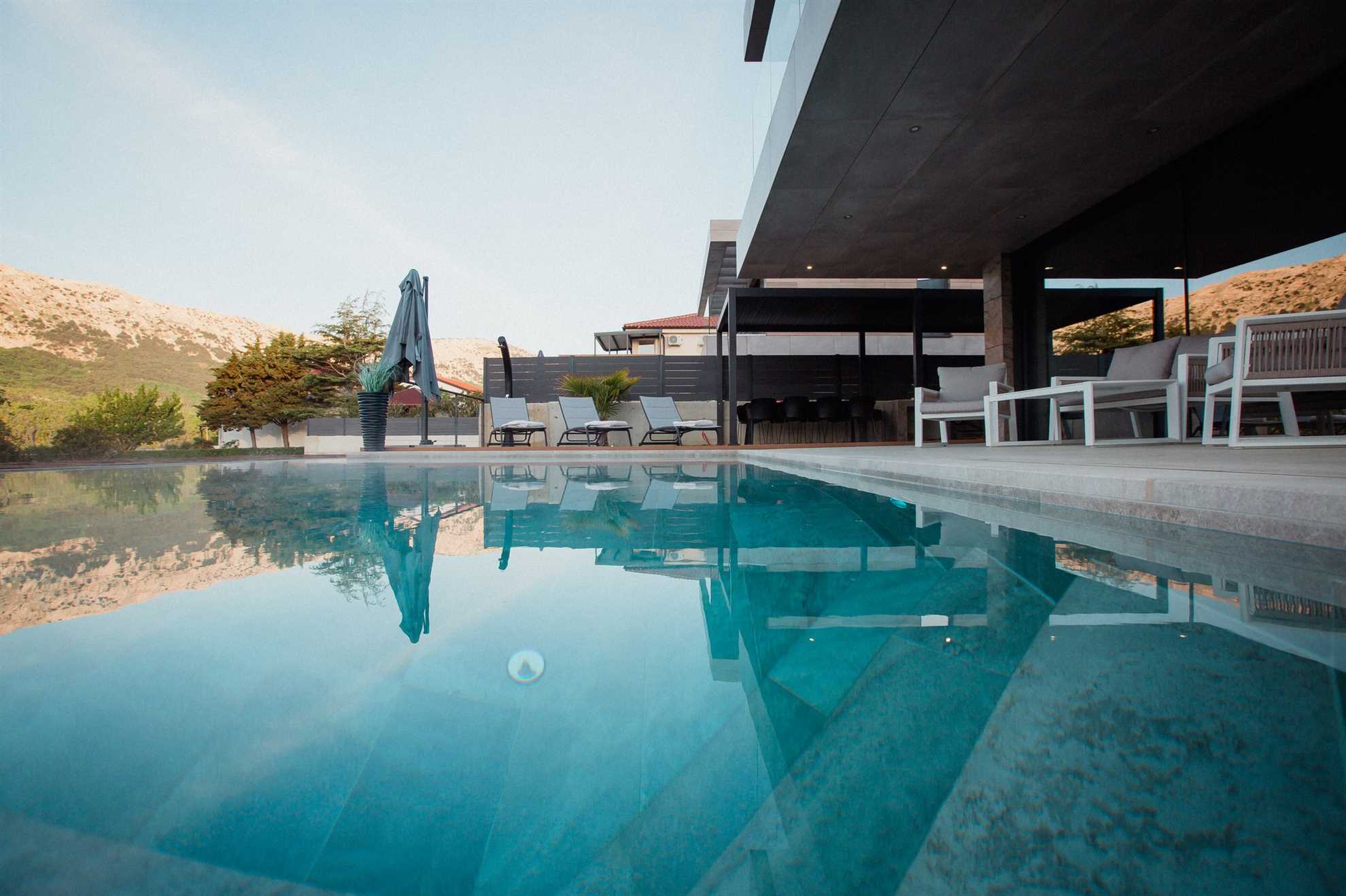 Luxury Villa Allure With Heated Pool Sauna Jacuzzi And Gym For Rent In Baška Krk Adria Villas