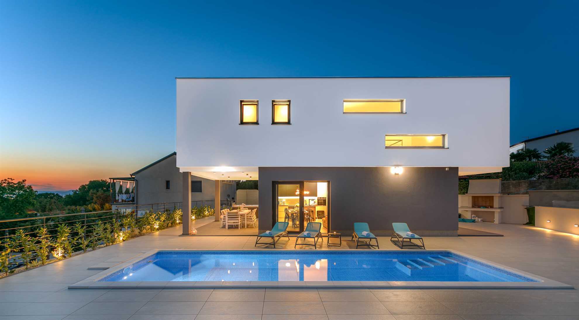 Luxury villa LEA MAGDALENA with heated pool