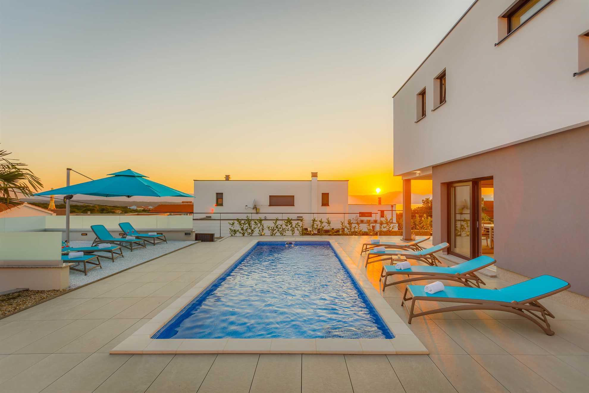 Luxusvilla LEA MAGDALENA mit beheiztem Pool in Malinska | Visit Krk