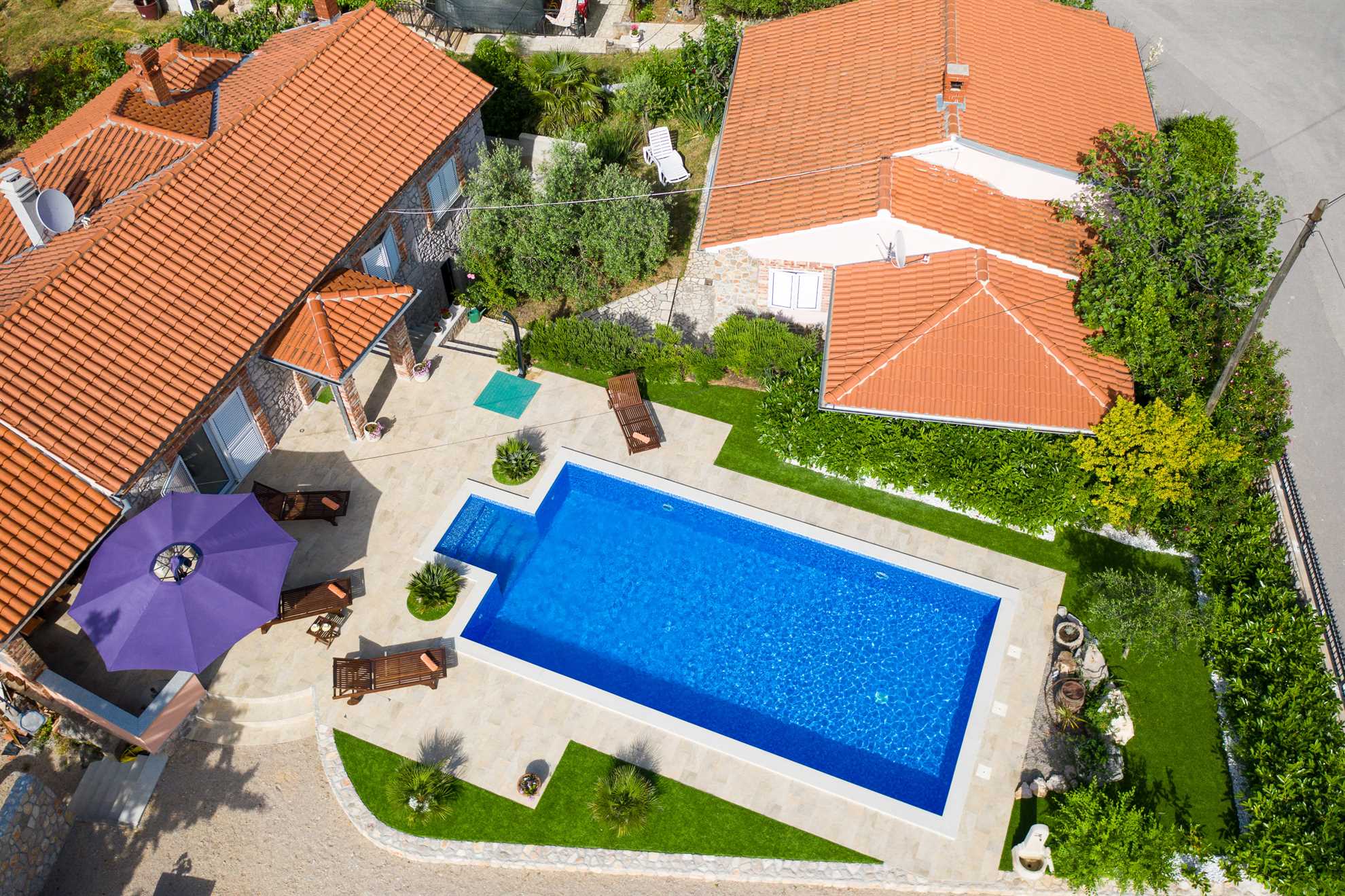 Beautiful villa Maja with pool, sauna and jacuzzi