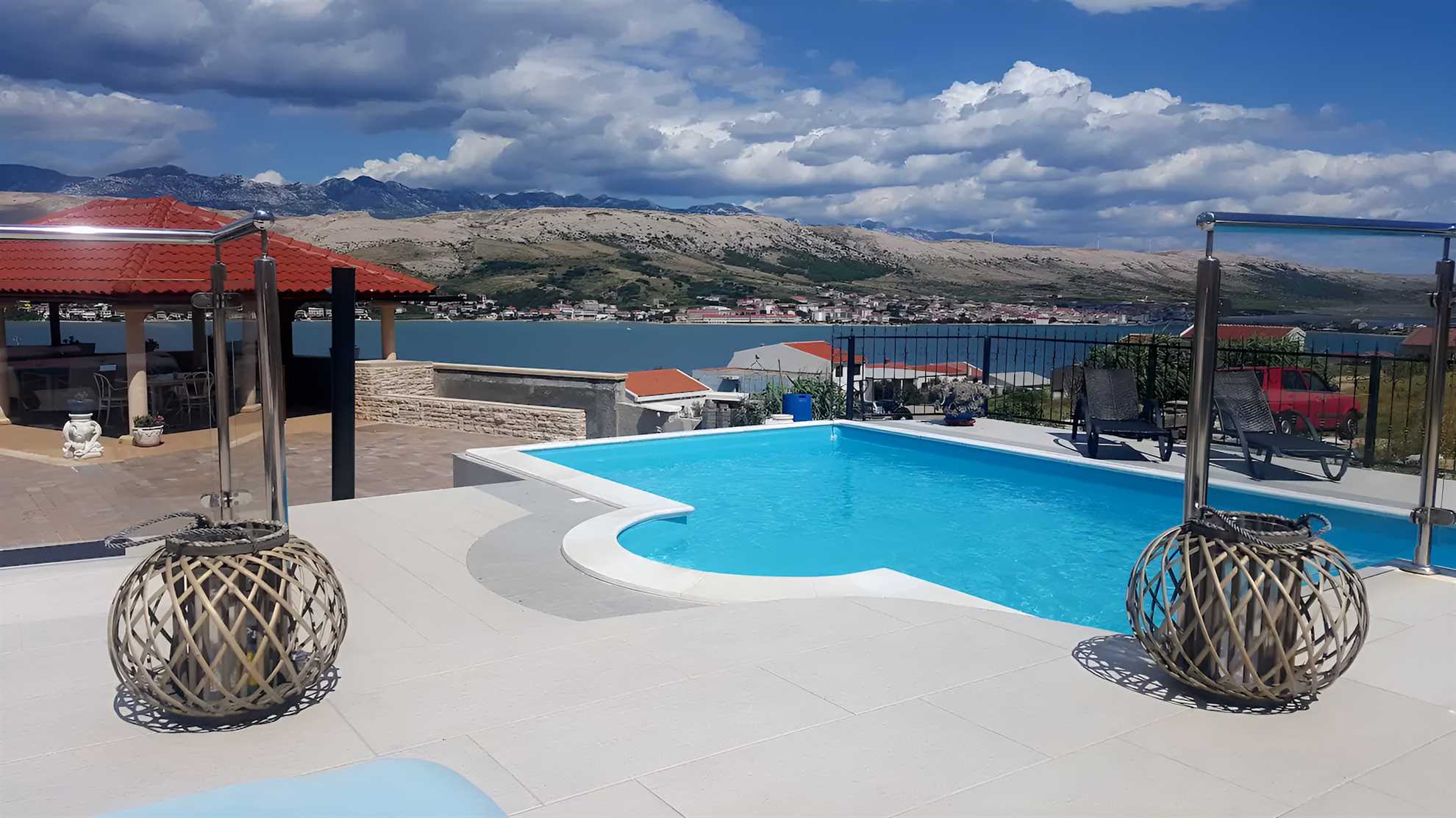 Image of A4 Apartment Pagus with shared swimming pool, Pag island