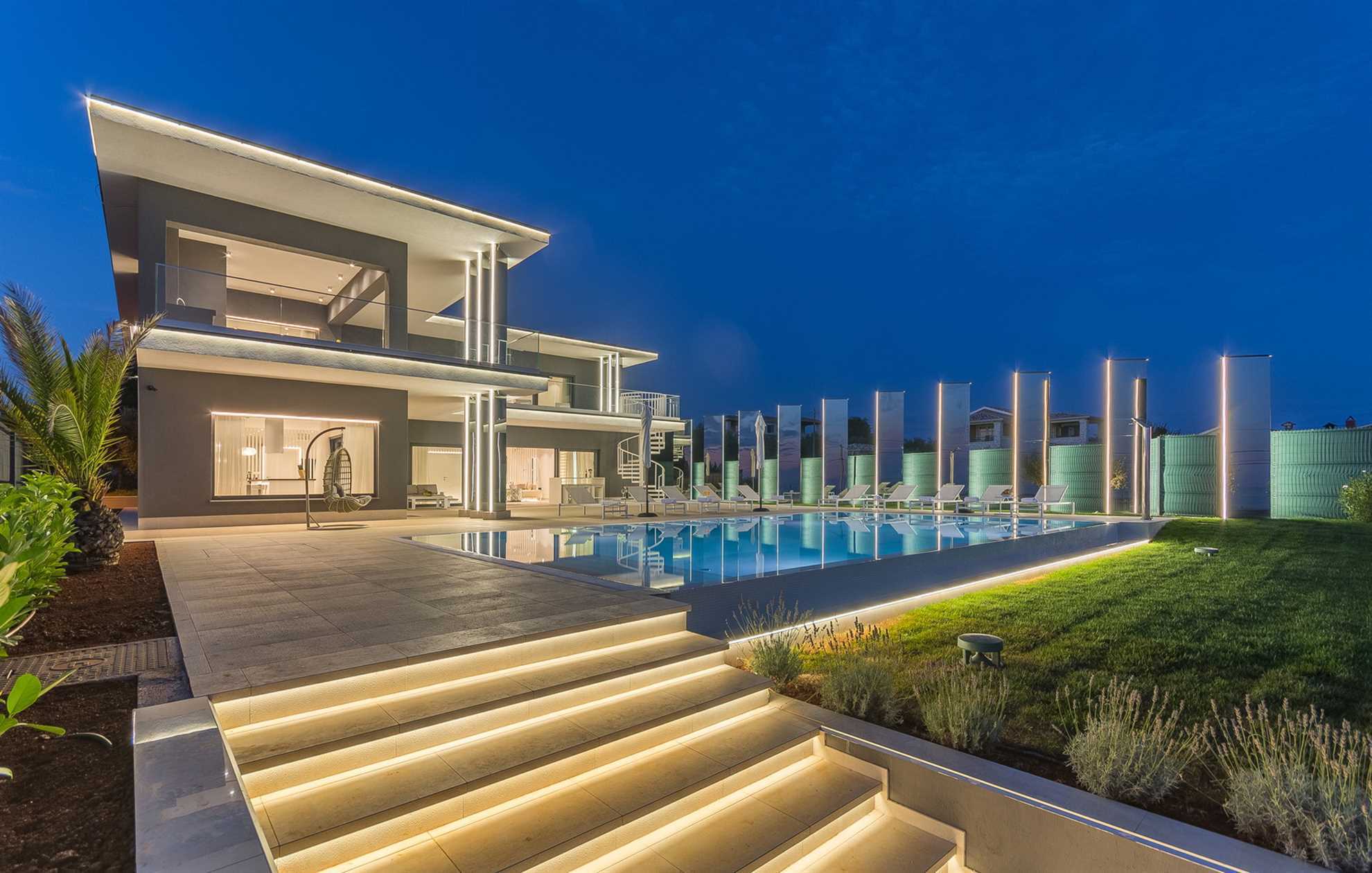 Luxusvilla Titanium mit Pool Villa in Kroatien