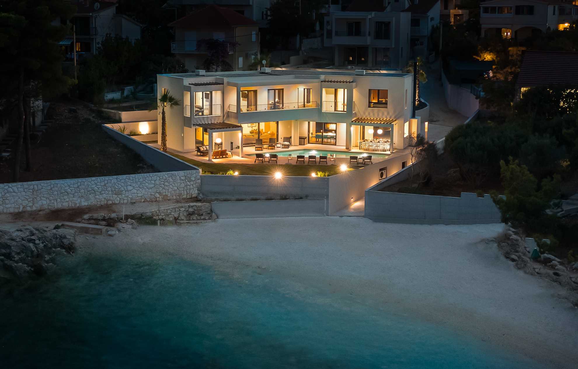 Strandvilla Sea Suprema mit Pool Villa in Kroatien